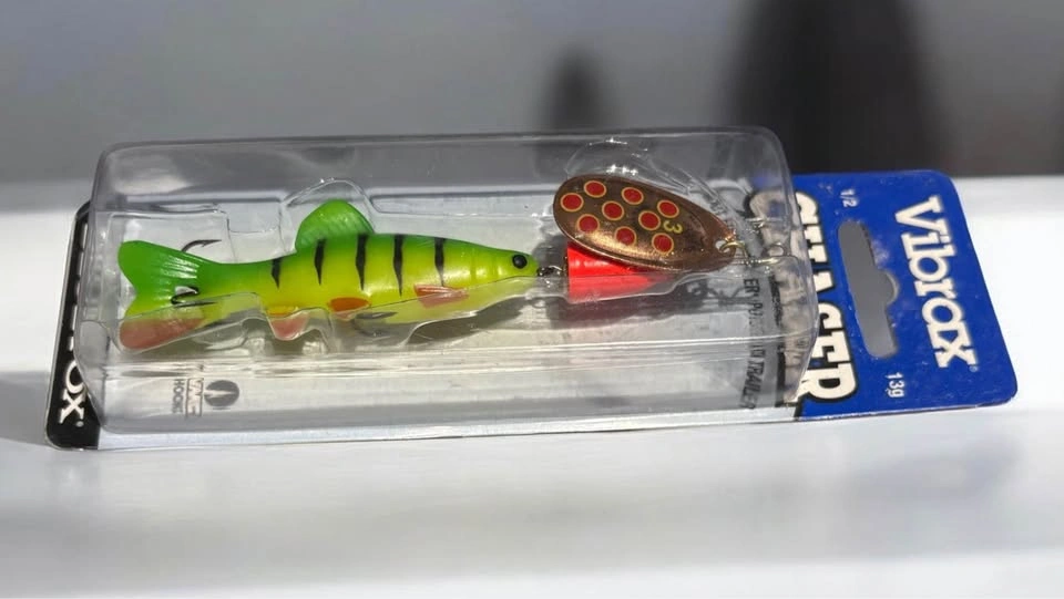 Blue Fox Vibrax Minnow Spinner Fishing Lure #3 13g - photo 4