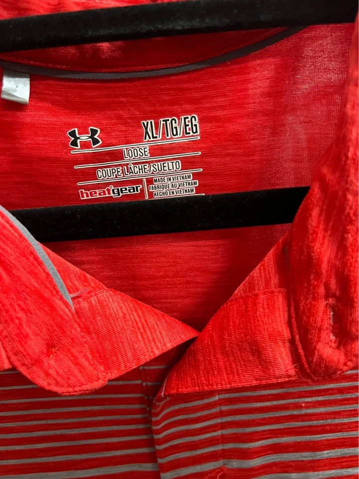 ⚽ Red golf shirt - photo 2