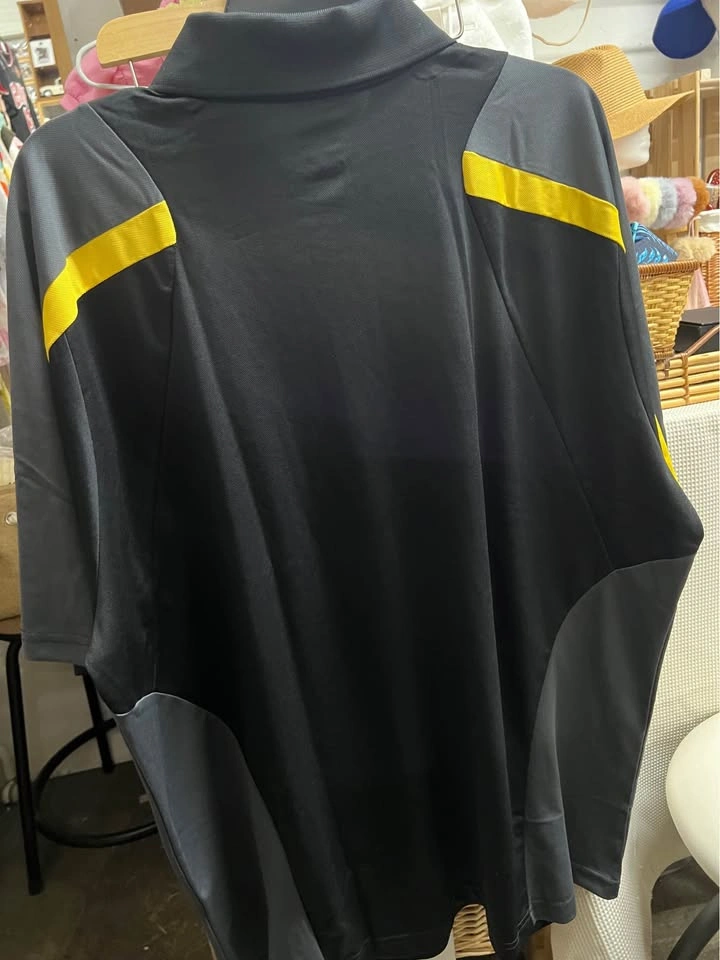 ⚽ New Black Golf Shirt- 2XL - photo 2