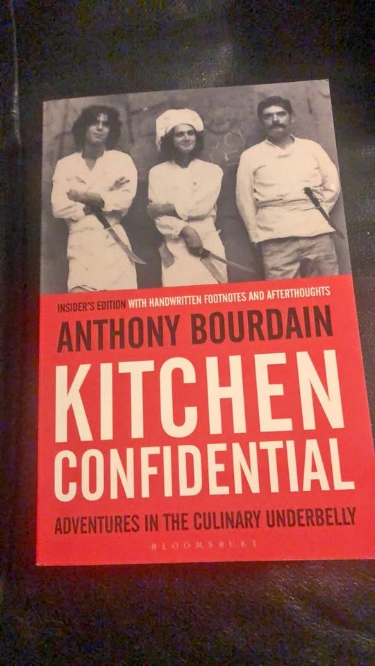 ⚽️ Kitchen Confidential by Anthony Bourdain
