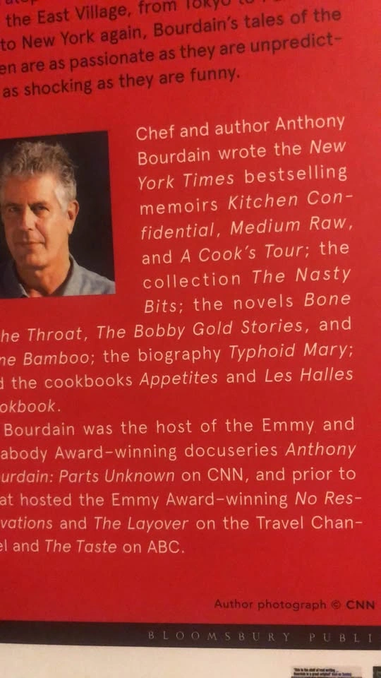 ⚽️ Kitchen Confidential by Anthony Bourdain - photo 4