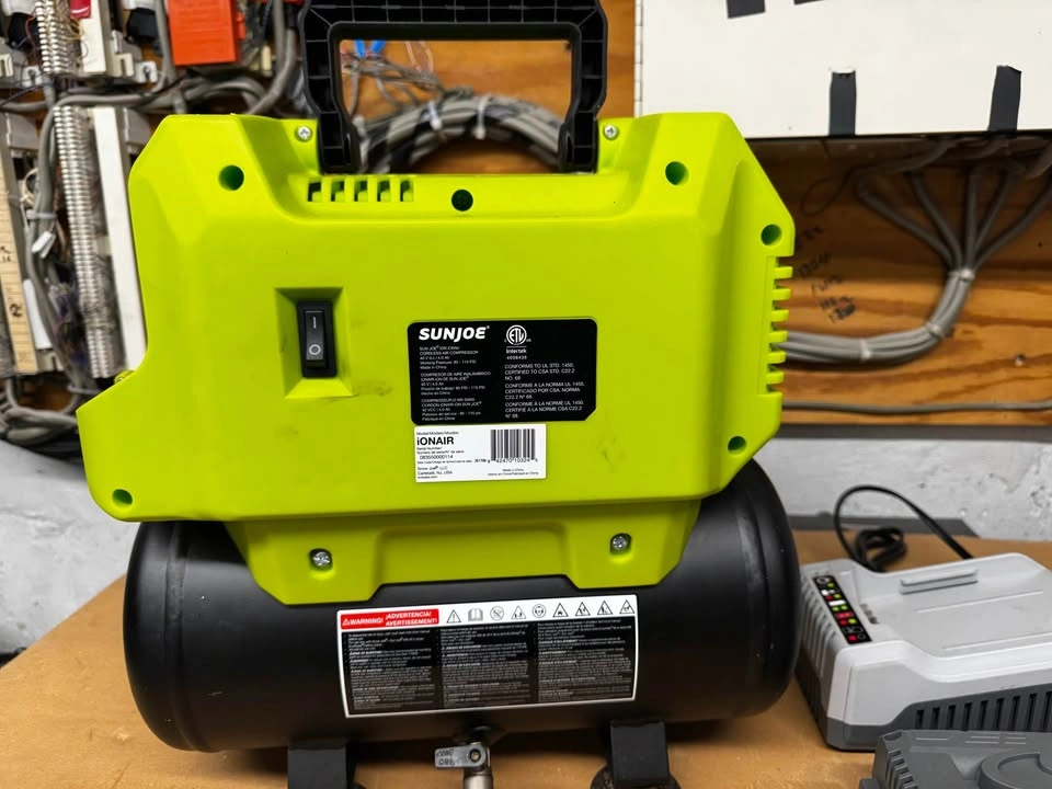 Sun Joe 40v air compressor portable - photo 3