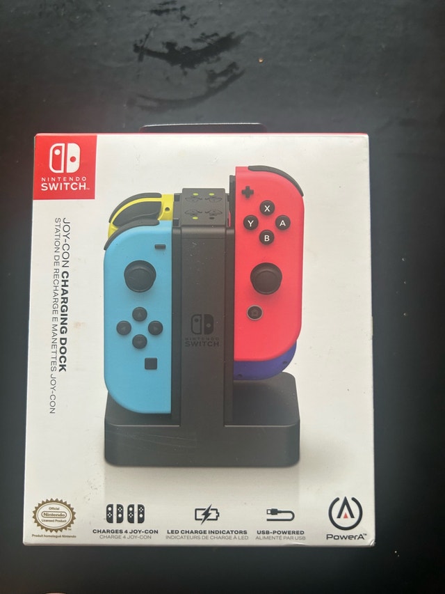 Brand New Nintendo Switch PowerA 4 Joy-Con Charging Dock - photo 5