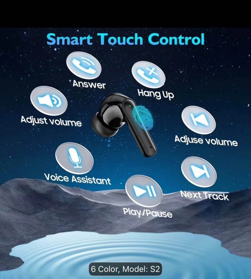 Eumspo S2 Wireless Bluetooth Earbuds - photo 5