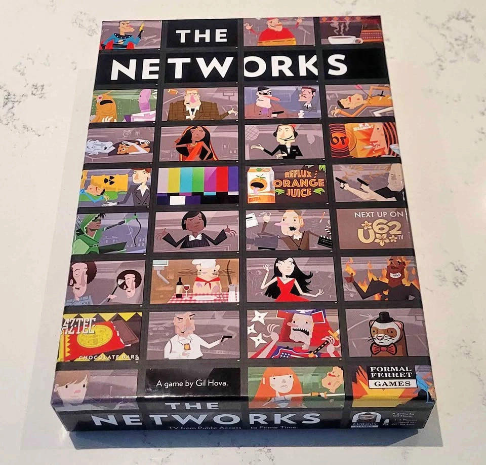 The Networks + 2 expansions (Board Game)