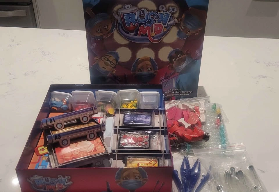 Rush MD Board Game (EUC) - photo 3