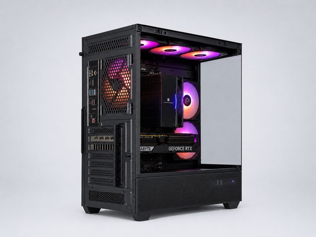 Gaming PC · Ryzen 5700X3D · RTX 5070 · 32GB · 4TB NVMe · Win 11 - photo 4