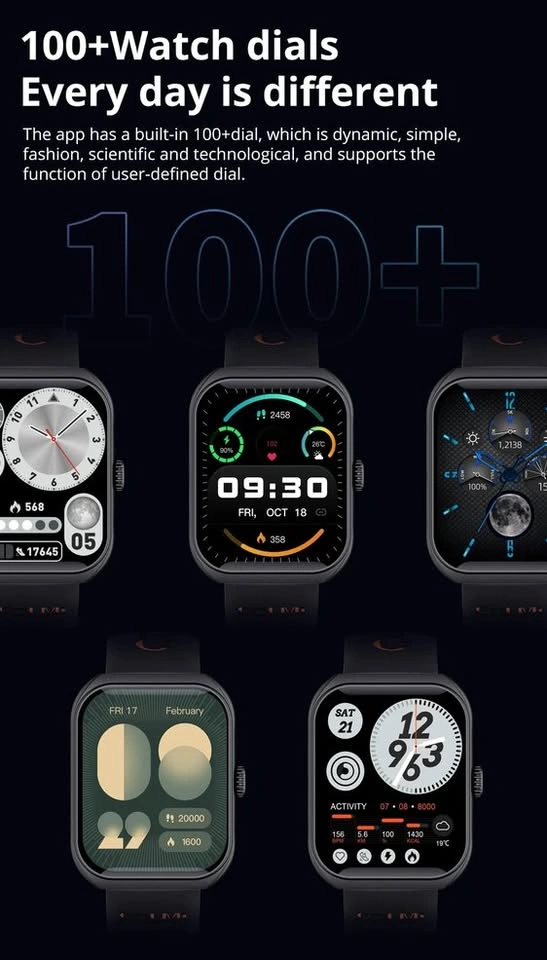 Smartwatch with AMOLED Display Bluetooth Call IP68 Waterproof - photo 4