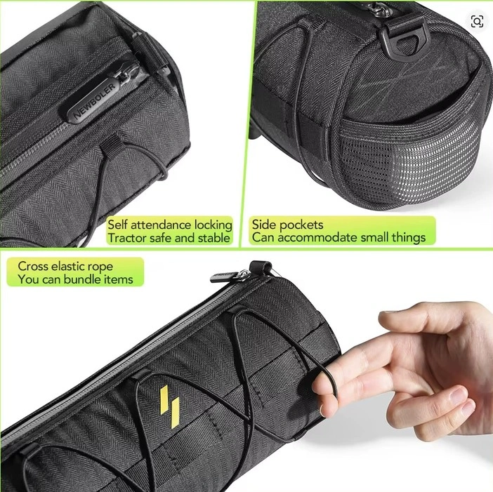 Handlebar Bag Bicycle Bag Multifunction Portable Shoulder Bag - photo 5