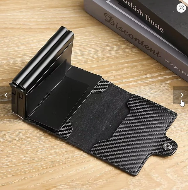 Wallet for Men Carbon Fiber Cardholder Case - photo 3