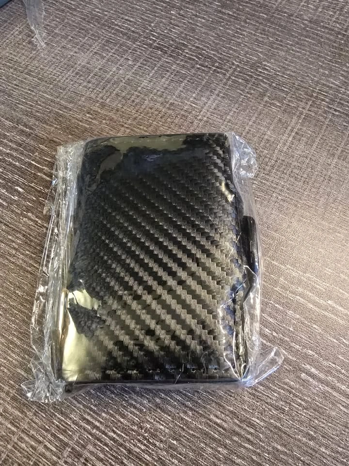 Wallet for Men Carbon Fiber Cardholder Case - photo 4
