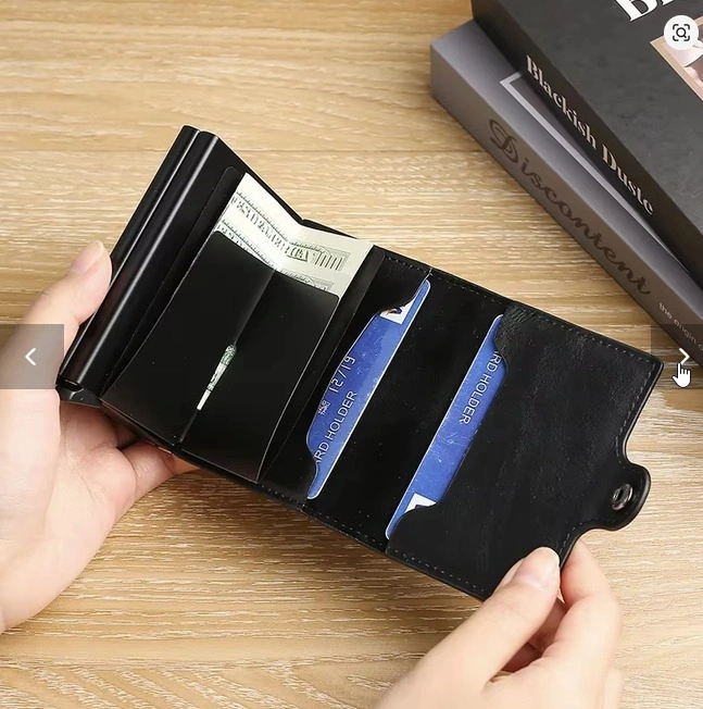 Wallet for Men Carbon Fiber Cardholder Case - photo 5
