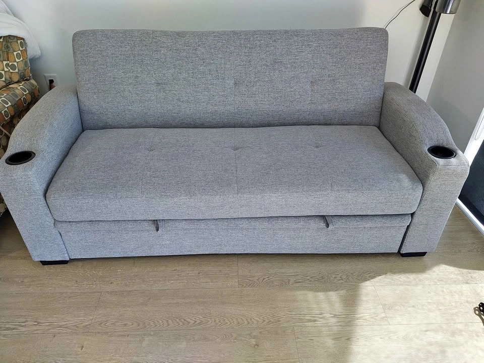 Leons Sofa Bed - Grey