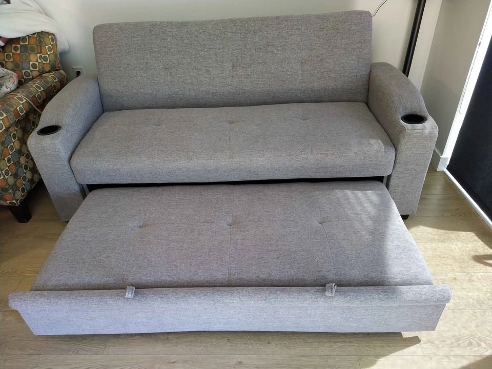 Leons Sofa Bed - Grey - photo 3