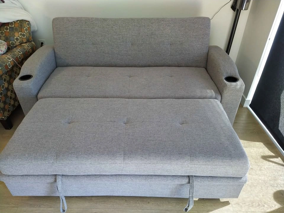 Leons Sofa Bed - Grey - photo 4