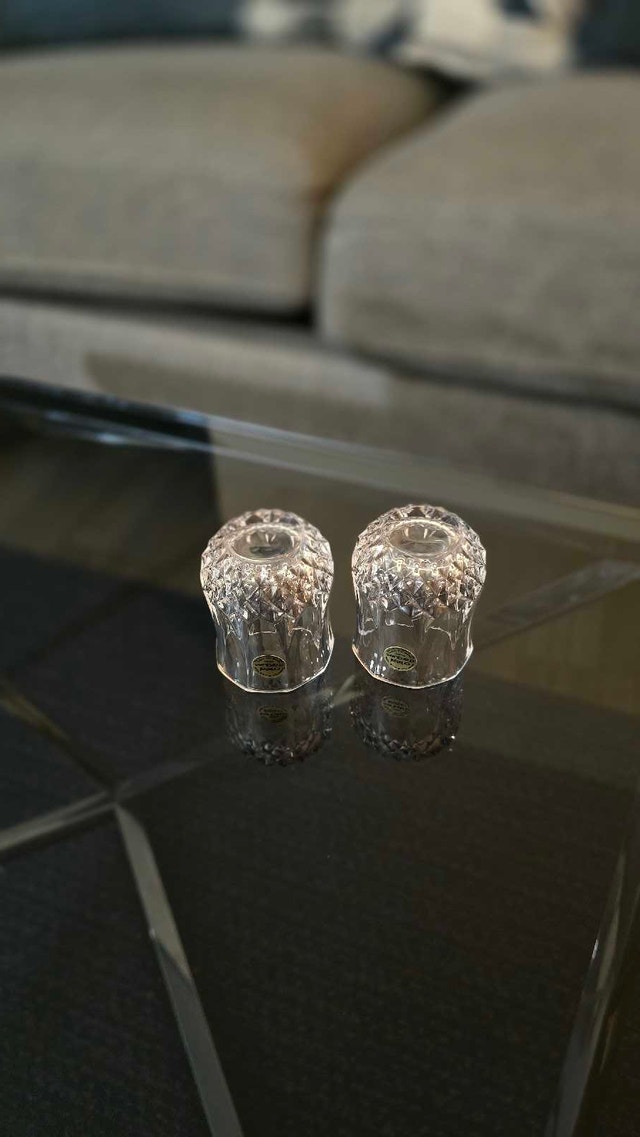2 Cristal d’Arques Longchamp 24% Lead Crystal Shot Glasses - photo 3