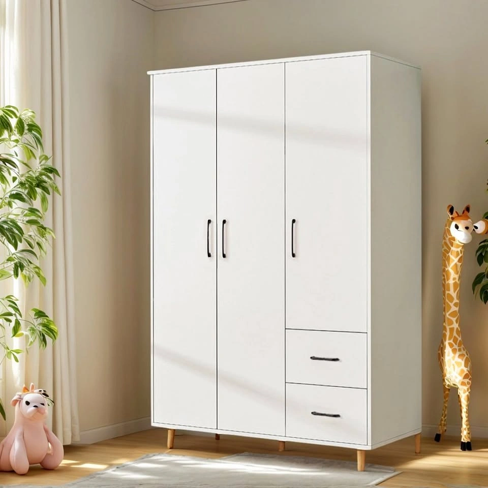 Modern Space-Efficient Wardrobe with Clean Lines
