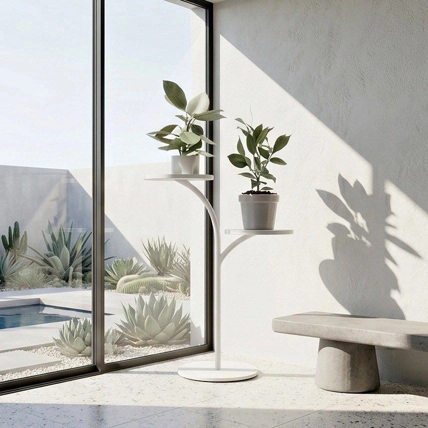 Stylish Freestanding Plant Shelf Rack for Home and Balcony
