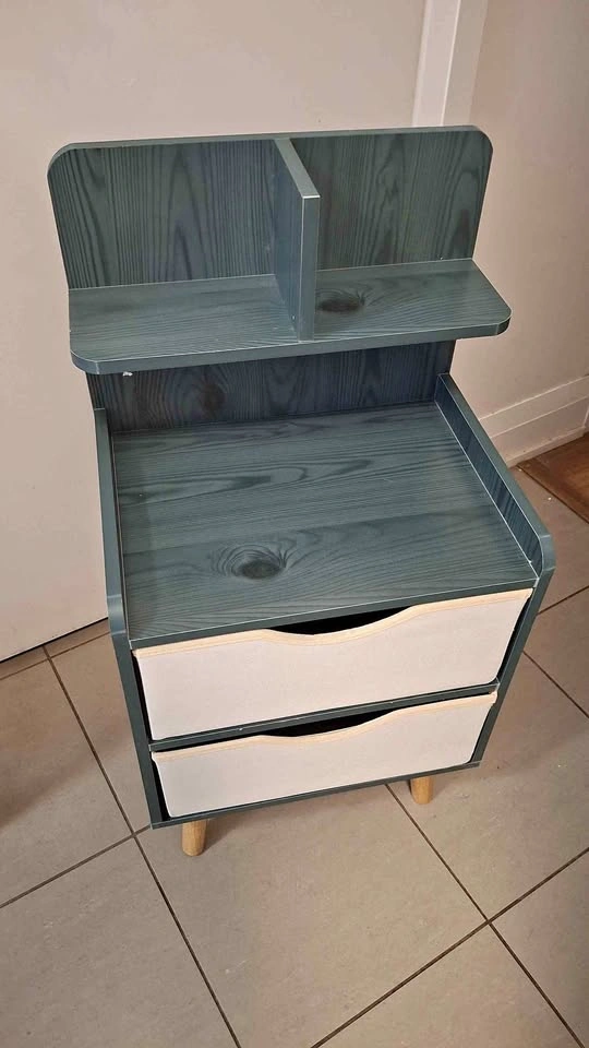 Storage Shelf with pull out Fabric Drawers ⚽️