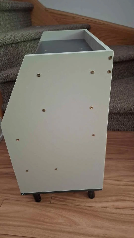 Two toned Compact shelf cabinet, 2 drawers 50x30x60cm ⚽️ - photo 2