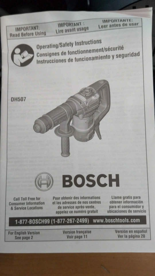 Bosch 120V Corded 12lb Keyless SDS-Max Demolition Hammer - photo 3