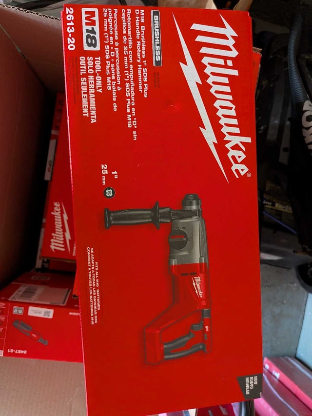 Milwaukee M18 Brushless 1-inch SDS Plus Rotary Hammer