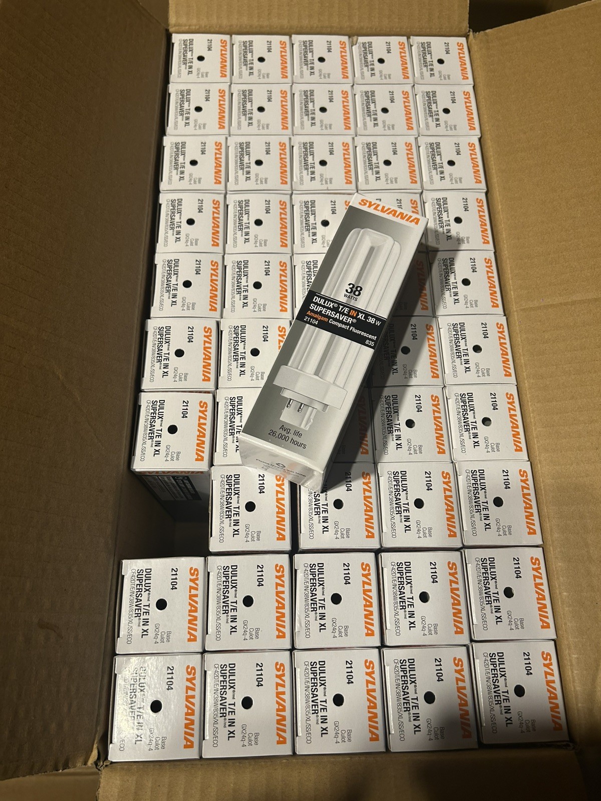 Sylvania 21104 38W 3500K Compact Fluorescent, 118-120V - photo 5