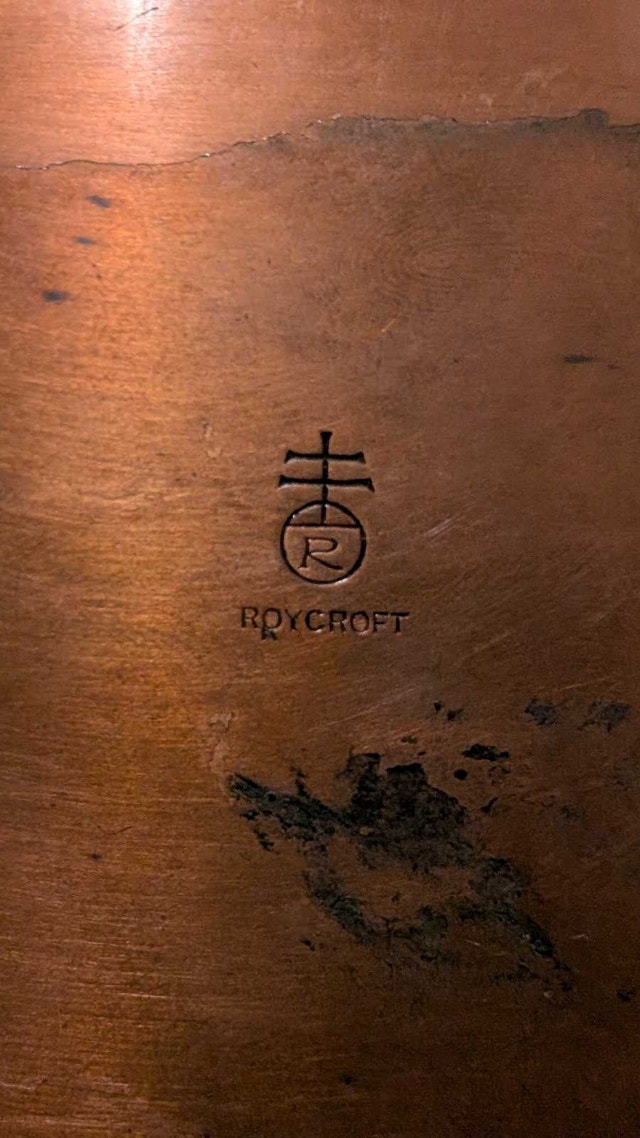 Roycroft Copper Stamp Box - photo 3