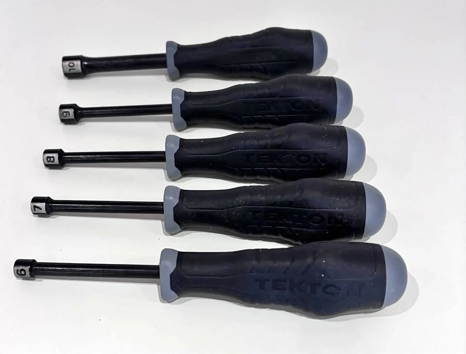TEKTON 6, 7, 8, 9, 10mm Nut Drivers