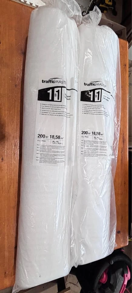 Traffic master 1-1 underlayment total 400 sq ft - photo 2