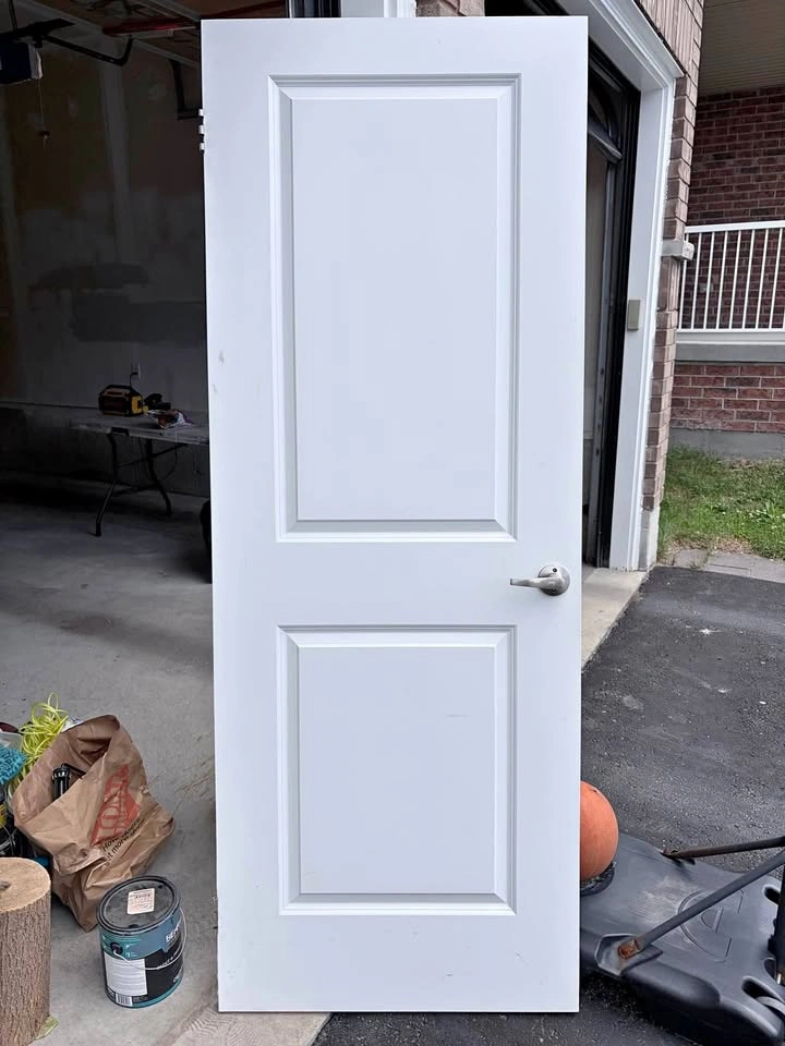 2 door panels 30” x 80” (3 pieces)