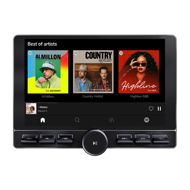 Eonon 10.1" QLED Double Din Android Car Stereo – CarPlay