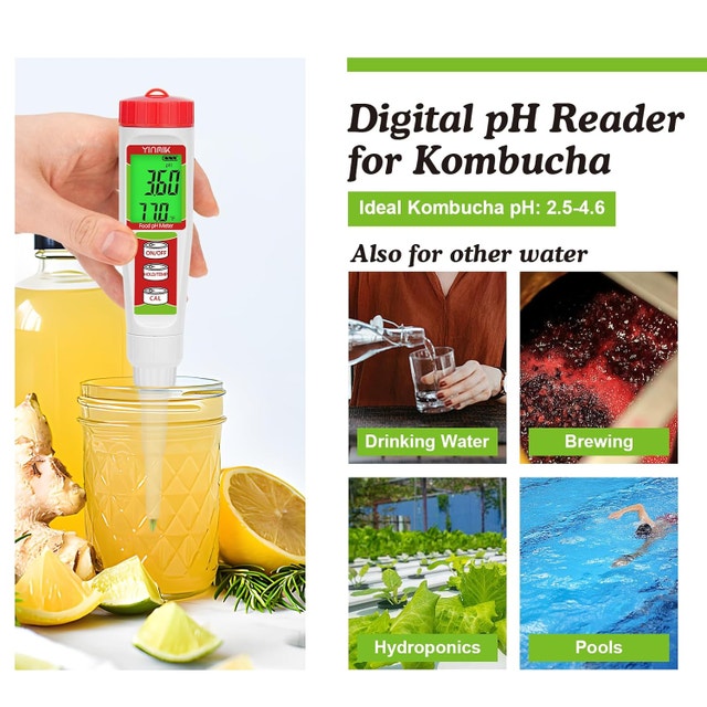 Digital Food pH Meter for Fermentation with Calibration - photo 3