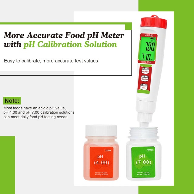 Digital Food pH Meter for Fermentation with Calibration - photo 4
