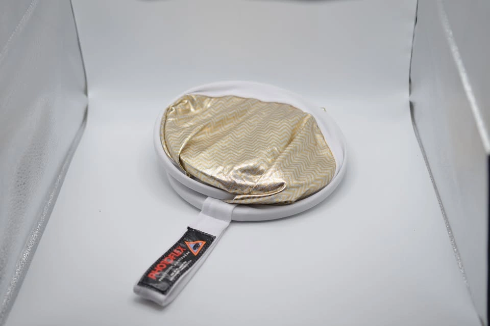Photoflex Collapsible LiteDisc 12.75” reflector — Soft Gold / Wh - photo 3