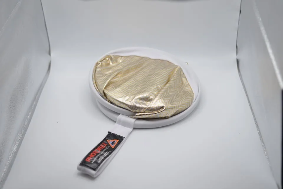 Photoflex Collapsible LiteDisc 12.75” reflector — Soft Gold / Wh - photo 3