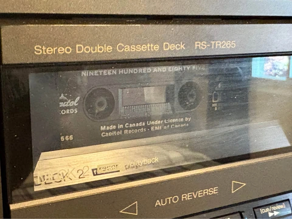 Vintage Technics RS-TR265 Stereo Double Cassette Deck - photo 4