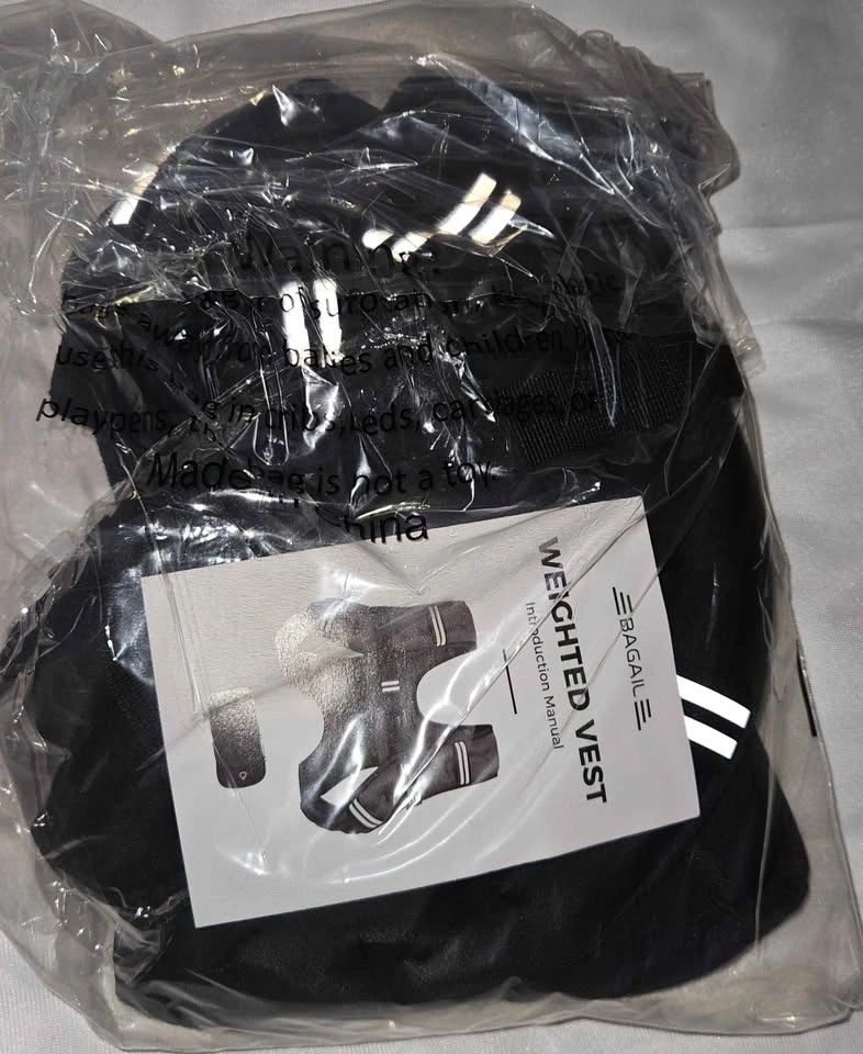 BAGAIL 10lbs Weight Vest with Detachable Phone Pouch - photo 3