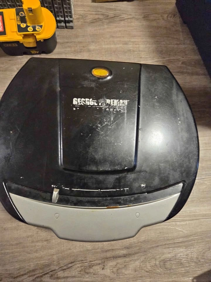 Old George Foreman sandwich press