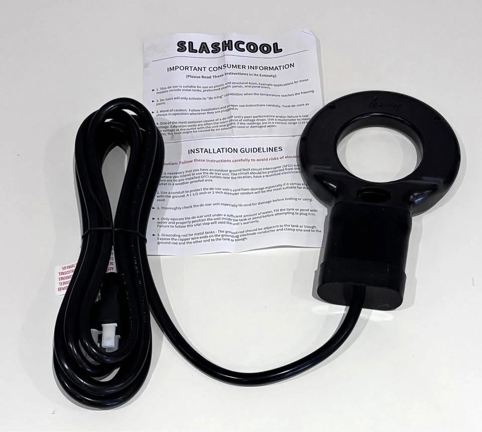 Lar-Pro de-icer - 500-watt submersible water heater