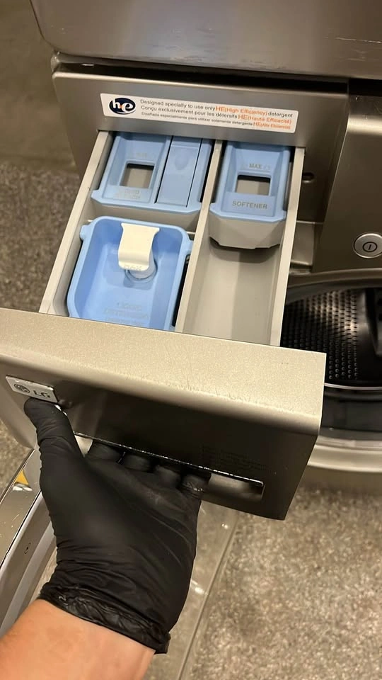 LG Stackable Washer and Dryer Set 27”- Fully Tested and Cleaned - photo 4