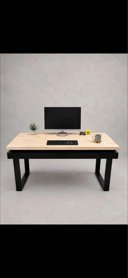 Solid Maple Floating Desk! - photo 2