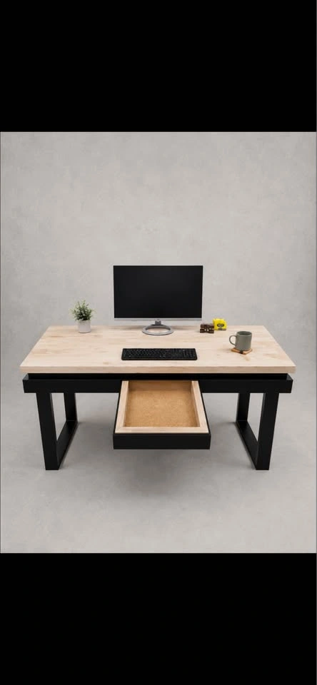 Solid Maple Floating Desk! - photo 5