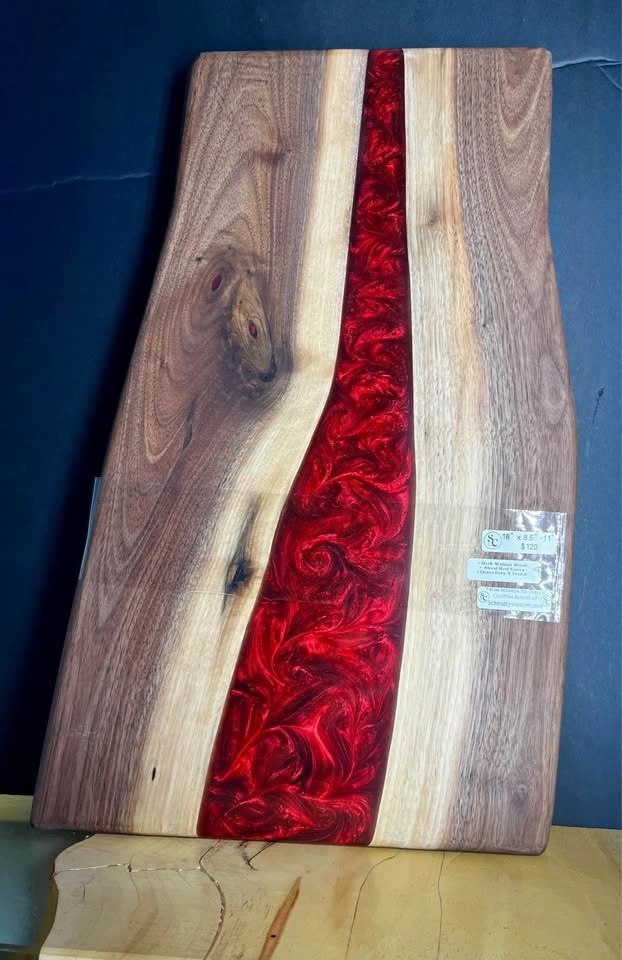 Epoxy & Hardwood Charcuterie / Cutting Boards! - photo 4