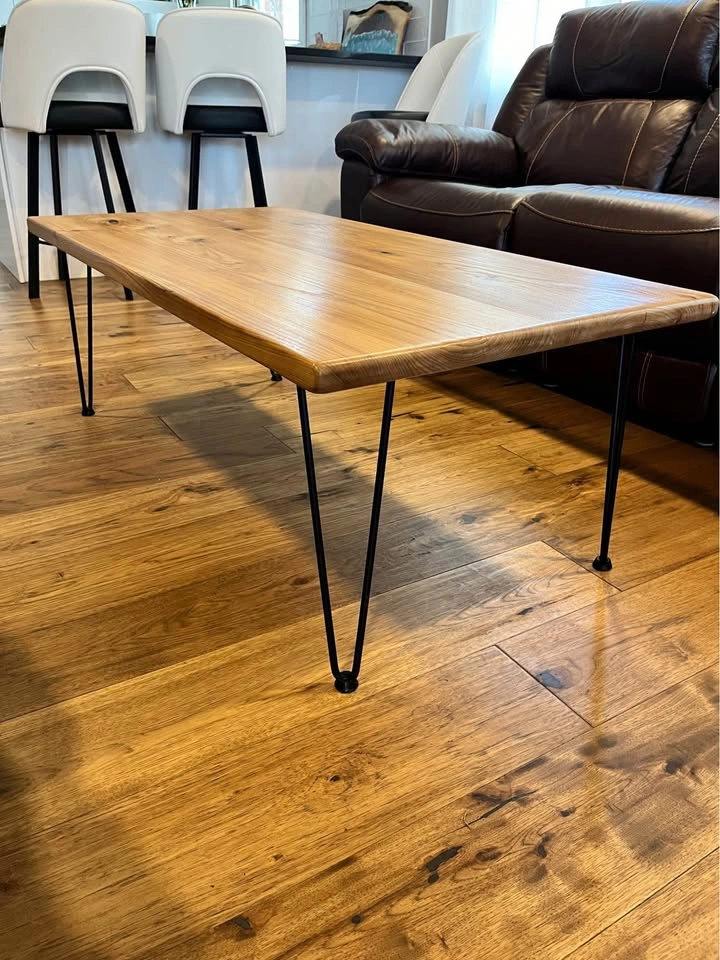 New Elm Coffee Table! Hand Crafted, Locally Made. - photo 2