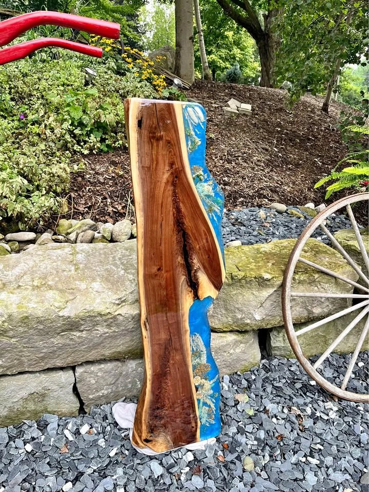 Flower Console Table