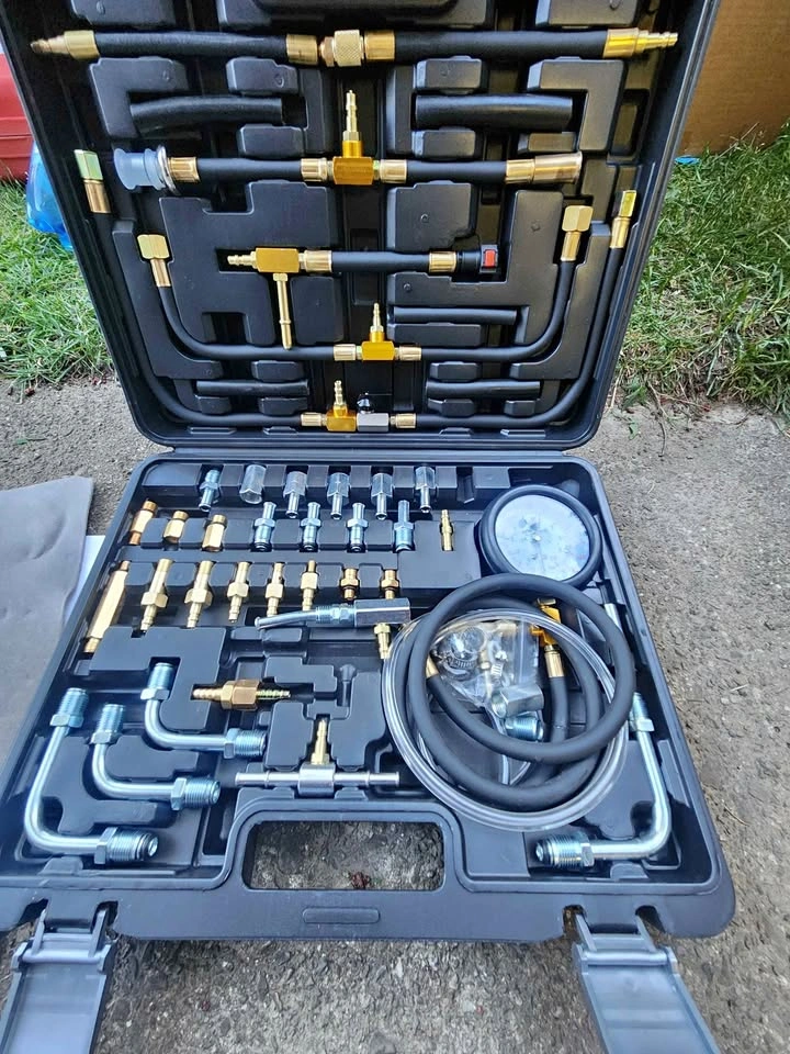Fuel Injection Pressure Tester Kit Complete Automotive Diagnosti