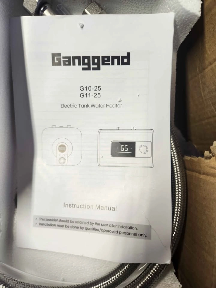 Ganggend 8L Electric Water Heater Digital Display 120V Tested - photo 3