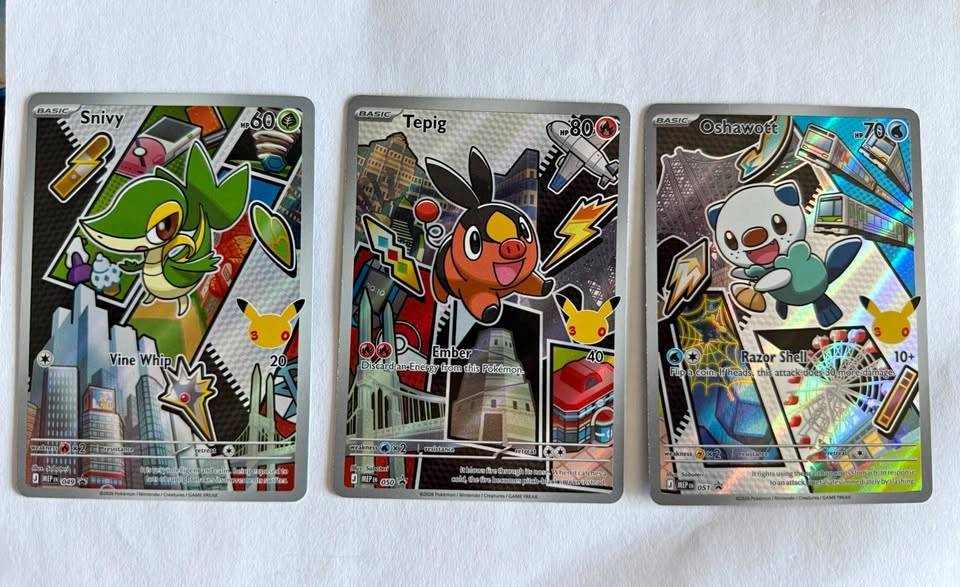 Pokemon First Partner Series 2 Unova Gen 5 Starters