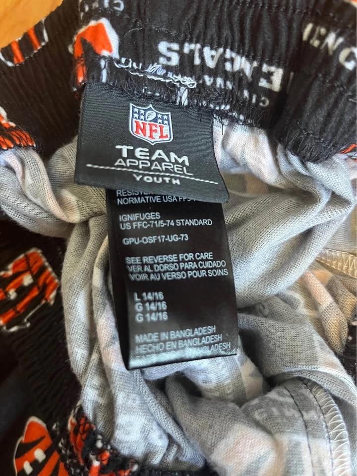 Cincinnati Bengals Pajamas (Youth 14-16) ⚽ - photo 2